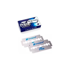 Caja de 100 cuchillas Dorco Prime Platinum STP-30 para afeitado profesional.