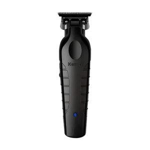 Accesorios incluidos con la Kemei KM-2299: peines guía, cepillo de limpieza, aceite y cable USB-C.