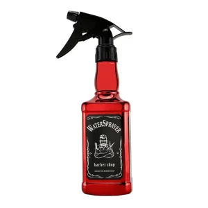 Atomizador de agua profesional estilo Jack en color rojo metalizado brillante con gatillo negro.