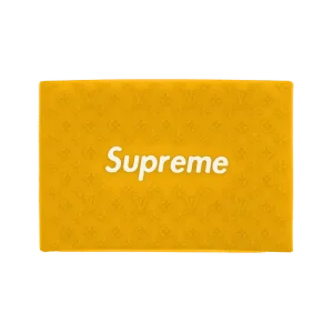 Banda de silicona naranja antideslizante con textura de agarre para máquinas de barbería.