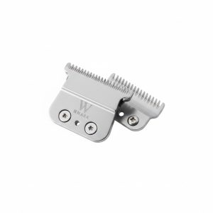 Set de cuchillas de repuesto WMark T5-G en acabado plata para trimmer profesional de barbería.