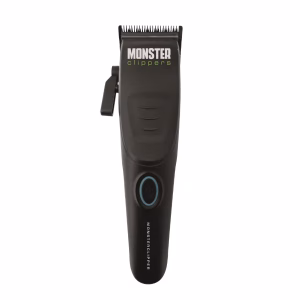 Máquina de corte profesional Monster Clippers Hybrid Clipper en color negro mate.