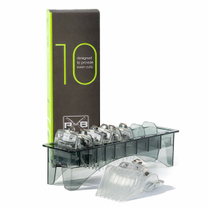 Set de 10 Peines Guía Premium Transparentes compatibles con Wahl y Similares.